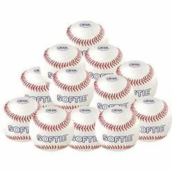 Training Balls Regulation Size Leather 'Softie' Balls By JUGS Sports