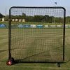 Kodiak Sports 8' X 8' Professional Padded Wheeled Field Screen Nets & Screens