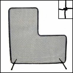 Trigon Sports International ProCage '60 Series' 7-Foot Pitcher's L-Screen With #60 Net Nets & Screens