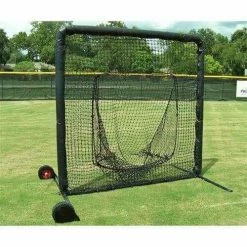 Baseball Equipment Pro 7'X7' Sock Net Screen With #60 Netting By Muhl Tech