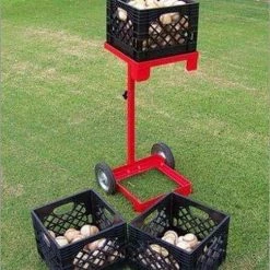 Softball The 'Crate Mate' Milk Crate Cart By Muhl Tech