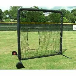 Pro 7'x7' Softball Screen With #60 Netting By Muhl Tech
