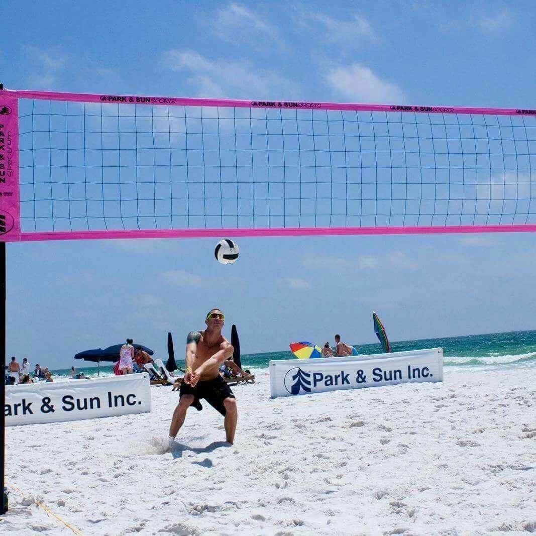 Hot Sale 🌟 Park & Sun Spectrum 2000 Volleyball Net System Volleyball Equipment 🥰 10 Park & Sun Spectrum 2000 Volleyball Net System Volleyball Equipment