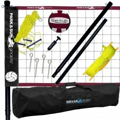 Volleyball Equipment The 'Spiker PRO' Volleyball Net System By Park & Sun