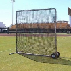 Cimarron Premier 8'x 8' Fielder's Screen With #84 Net And Wheel Kit