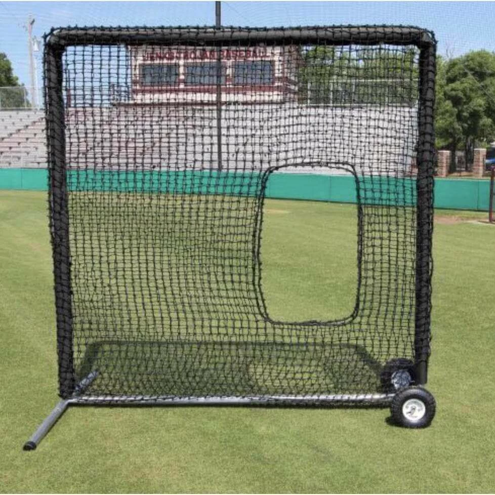 Discount π Cimarron Premier 7'x7' π₯ Softball Net With #84 Netting And Wheel Kit βΎ Baseball Equipment β 4 Cimarron Premier 7'x7' Softball Net With #84 Netting And Wheel Kit Baseball Equipment