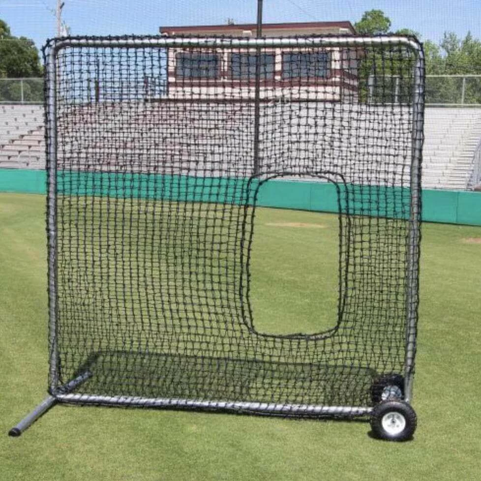 Discount π Cimarron Premier 7'x7' π₯ Softball Net With #84 Netting And Wheel Kit βΎ Baseball Equipment β 3 Cimarron Premier 7'x7' Softball Net With #84 Netting And Wheel Kit Baseball Equipment