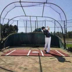 Batting Cage Accessories ProMounds Pro Lined Batting Mats