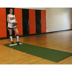 ProMounds Pitching Mat With Non-Skid Back Baseball Field Equipment