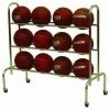 12 Ball Capacity Scholastic Ball Rack By Spalding Basketball Equipment