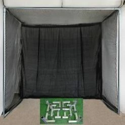 Cimarron The 'Clubhouse' 5'x10'x10' Cage Netting And DIY Corner Kit