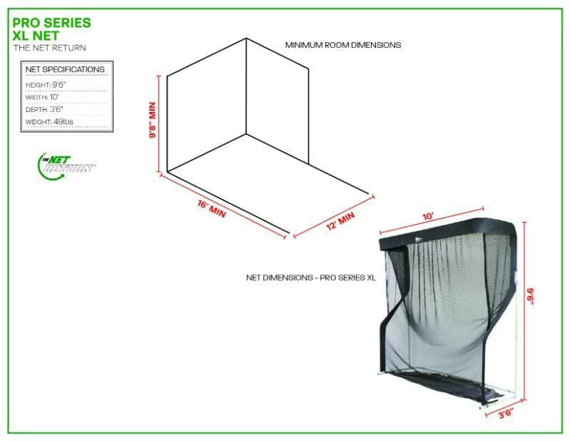 Wholesale 𧨠The Net Return Pro Series XL Net Golf Equipment π 5 The Net Return Pro Series XL Net Golf Equipment