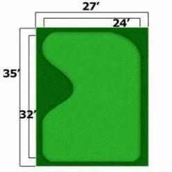 Promo ✔️ Cimarron The 'Par Saver' Golf Greens With Premium Best Cut Fringe Golf Equipment 🤩 16 Cimarron The 'Par Saver' Golf Greens With Premium Best Cut Fringe Golf Equipment
