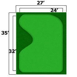 Promo ✔️ Cimarron The 'Par Saver' Golf Greens With Premium Best Cut Fringe Golf Equipment 🤩 9 Cimarron The 'Par Saver' Golf Greens With Premium Best Cut Fringe Golf Equipment