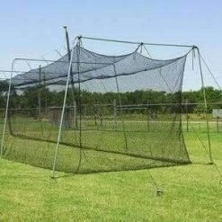 Cimarron The 'Rookie' 70'x12'x12' Cage With Net And 1.5-Inch Frame Batting Cages