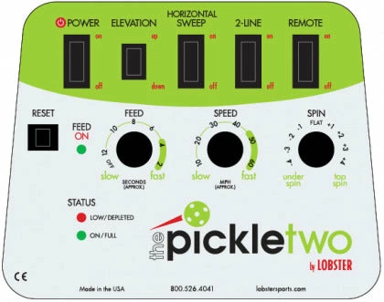 Best reviews of 😀 Pickleball Equipment The 'Pickle' Pickleball Machines By Lobster Sports 🔥 8 Pickleball Equipment The 'Pickle' Pickleball Machines By Lobster Sports