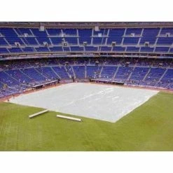 Trigon Sports International One-Piece Full Baseball Field 7-Ounce Tarps By TSI Field & Facility Equipment