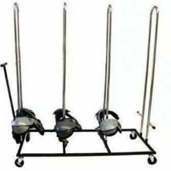 Trigon Sports International TSI Shoulder Pad Rack Carts & Lockers