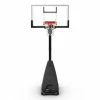 Spalding Basketball Equipment The Ultimate Hybrid System With 54-Inch Glass Backboard