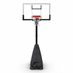 Spalding Basketball Equipment The Ultimate Hybrid System With 54-Inch Glass Backboard